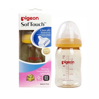Bình sữa Pigeon SofTouch   PPSU 160ml /240ml