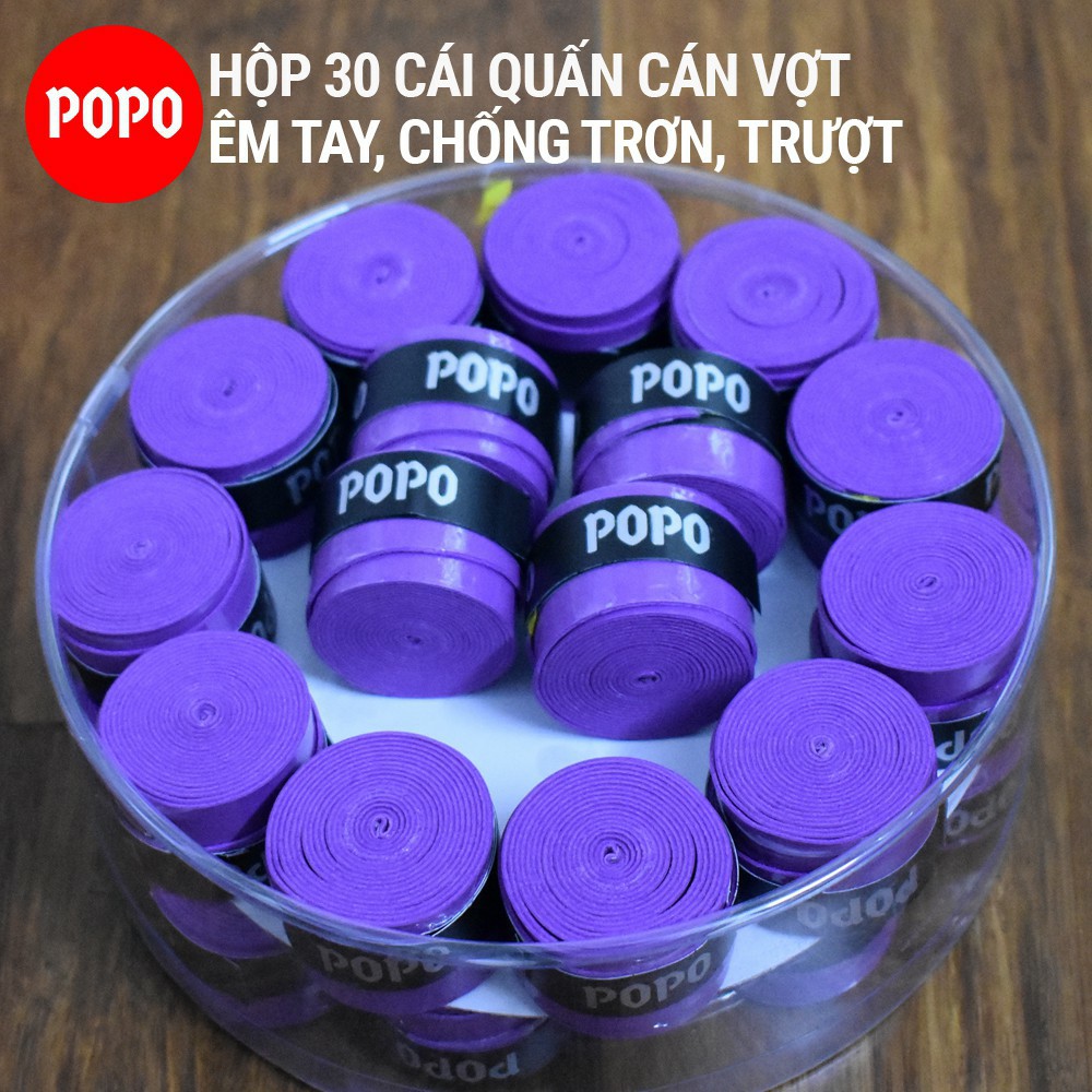 Quấn cán Tennis, Cầu lông Hộp 30 cái YONEX mềm mại độ bền cao - POPO Collection