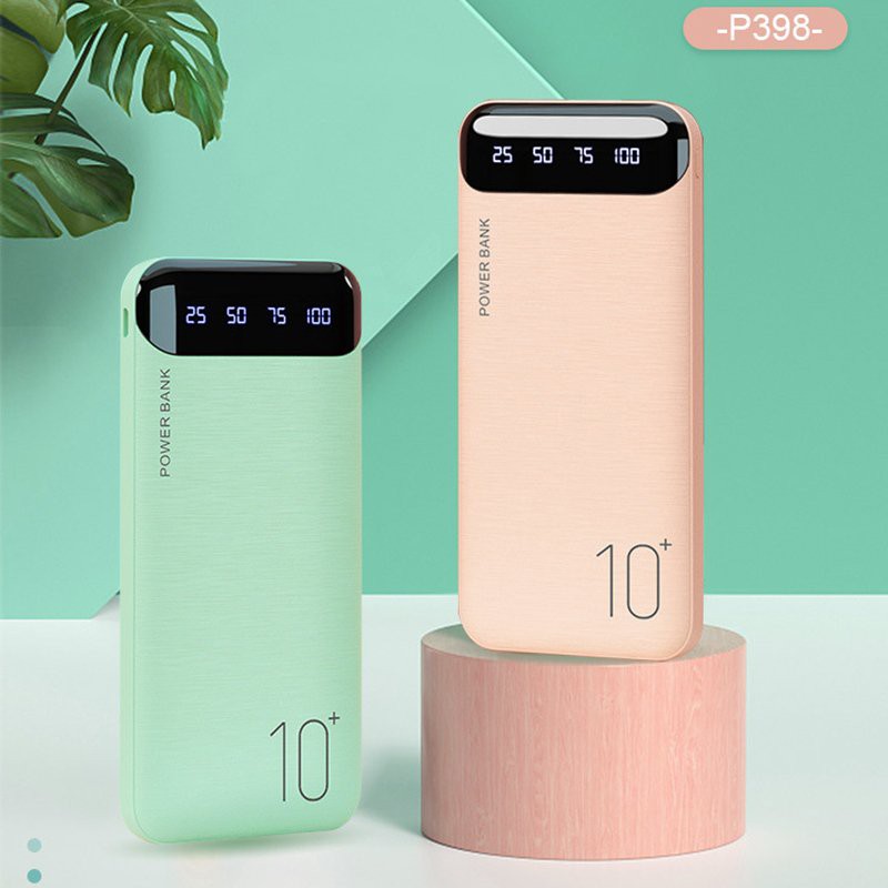 Sạc dự phòng 100000 mah ba cổng sạc đa năng cho tất cả các dòng điện thoại, sạc dự phòng hiển thị đầy đủ % pin