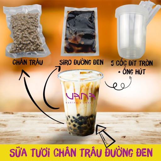 Siro Đường Nâu Đen/Syrup Dark Brown Sugar Nhập Khẩu Chai 750ml