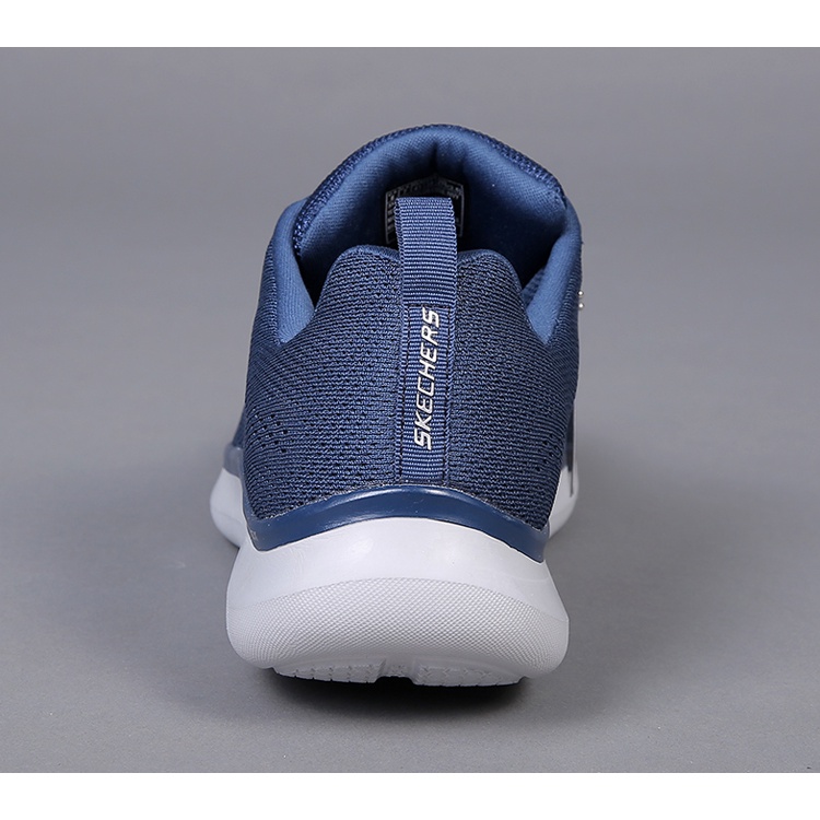 Giày thể thao chính hãng skechers quantumflex màu xanh cho nam nữ