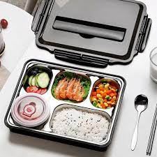 hộp cơm inox 5  ngắn siêu tiện lợi cho hoc sinh sinh viên nhân viên văn phòng