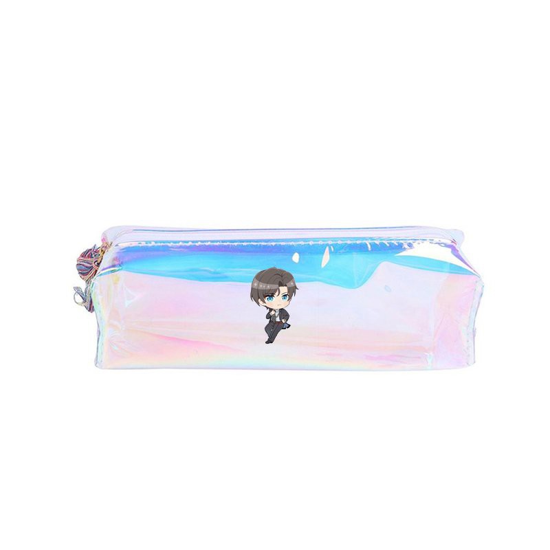 Hộp bút trong hologram in hình LISA BLACK/PINK idol Kpop xinh xắn tiện lợi