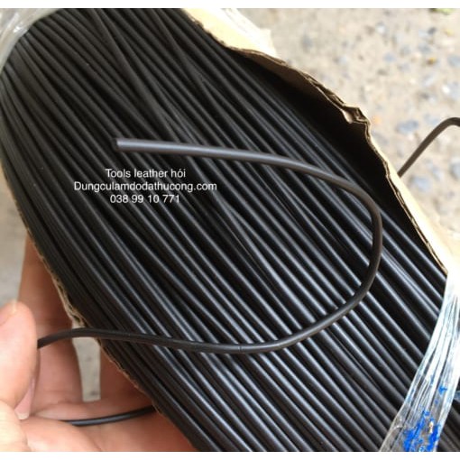 100g gân nhựa làm lõi bọc viền túi xách - phụ kiện làm đồ da