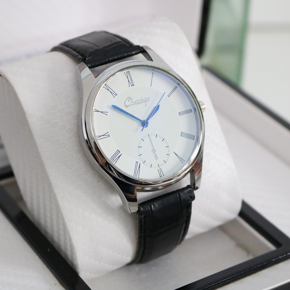 Đồng hồ Nam Choaigo CH6688 Doanh Nhân 2019 Dây Da PU Cao Cấp