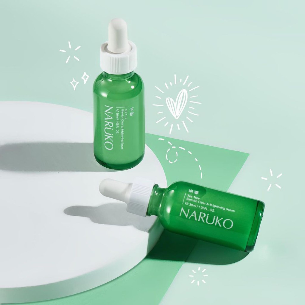 Tinh Chất Naruko Tea Tree Blemish Clear &amp; Brightening