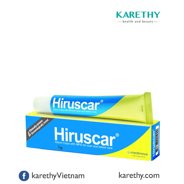 Gel cải thiện sẹo Hiruscar 5g