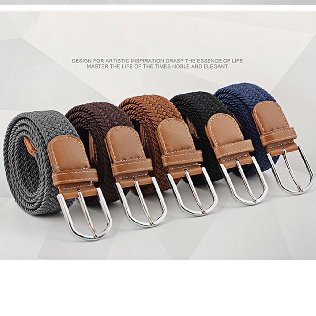 Dây Lưng Nam Co Giãn, Nịt Lưng Nam Nữ Đẹp Vải Dù, Chất Liệu Hợp Kim Cao Cấp Sáng Bóng Dây Vải Dù Co Giãn