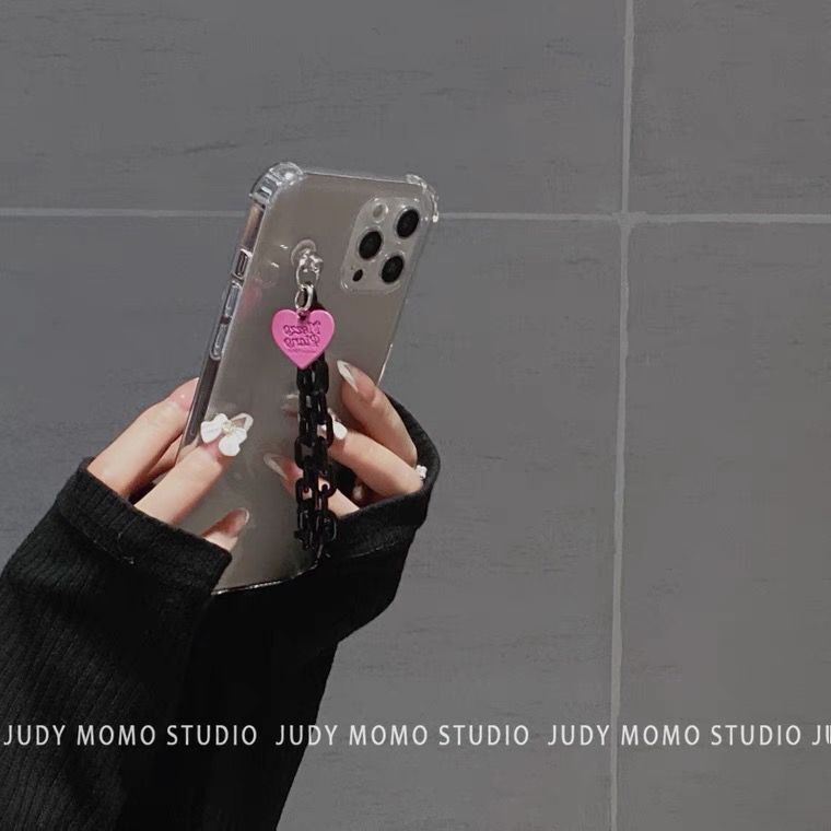 AoxingỐp Điện Thoại Mềm Trong Suốt In Hình Trái Tim Cho IPhone 13 6 S 7 / 8 SE 2020 7P / 8Plus X XS XR 11 12 13 Mini Pro Max