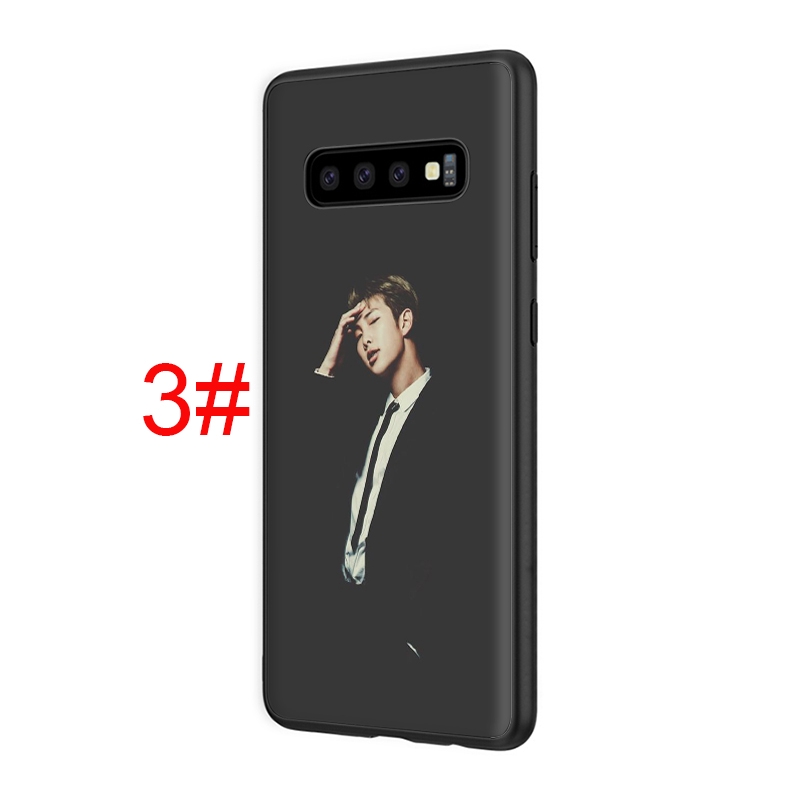 C47 Kim Namjoon BTS Samsung A9 A8 A7 A6 J8 J4 J6 2018 A5 2017 Note 8 9 10 Lite Plus Soft Phone Case