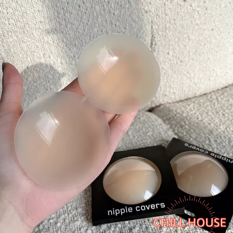 Hộp 1 đôi dán ngực silicon tự thân sinh nhiệt tàng hình - CHILL HOUSE