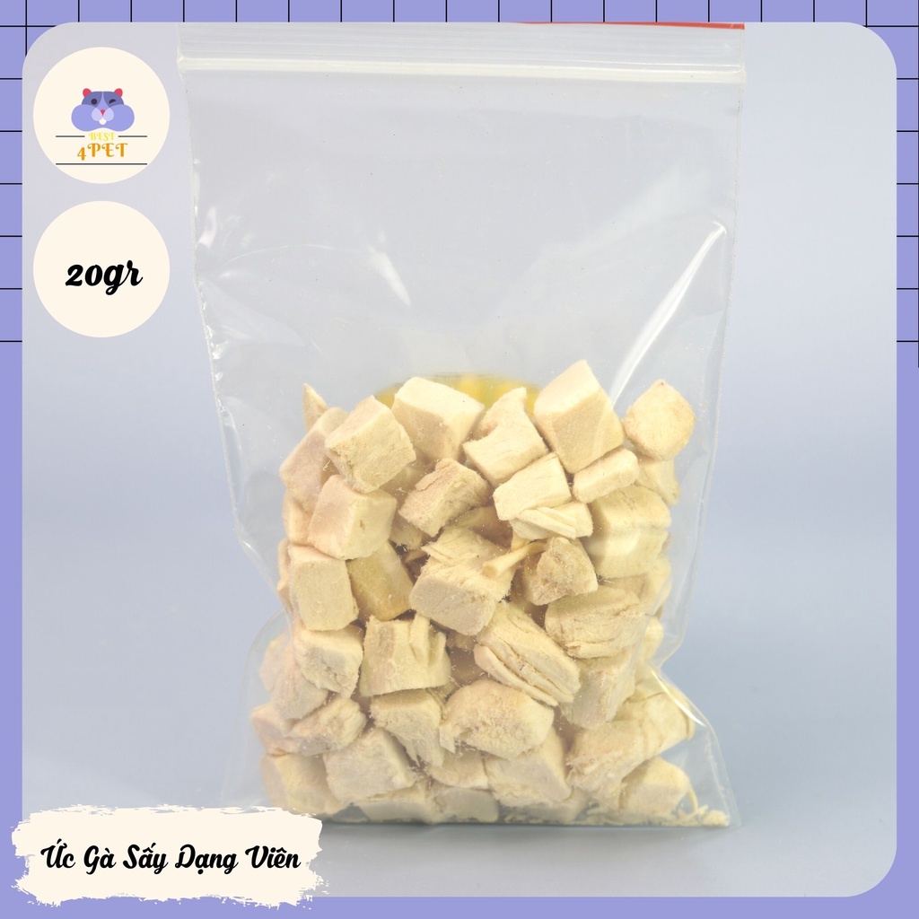 Thịt Gà Sấy cho Hamster
