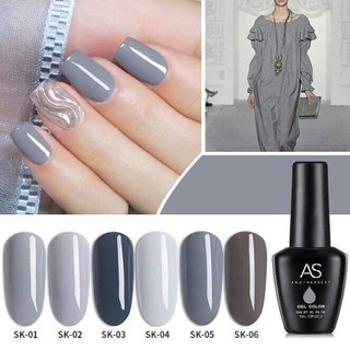 Sơn gel as mã sk chai đen 15ml