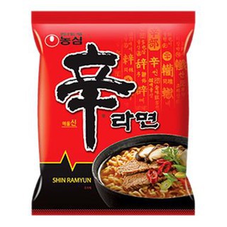 Mì Cay Shin Nongshim Hàn Quốc Vị Truyền Thống 3 Gói, Mỳ Cay SaChi247 M02