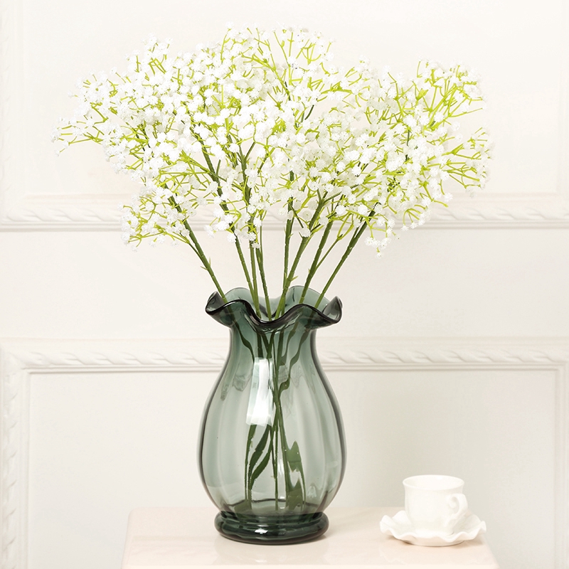 1 mảnh lãng mạn nhân tạo DIY nhà bên đám cưới trang trí hoa nhựa