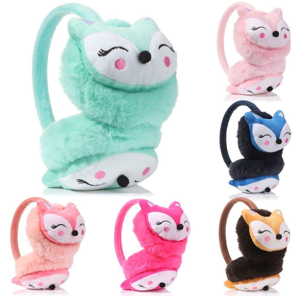 MELODG Chụp Tai Giữ Ấm Mùa Đông Bằng Vải Bông Cotton Thoải Mái Đáng Yêu