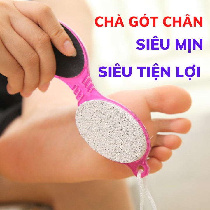 Chà Gót Chân MỊN MÀNG Dụng Cụ Trà Gót Chân Tiện Lợi , Tẩy Da Chết Sạch Mịn Gót Sen