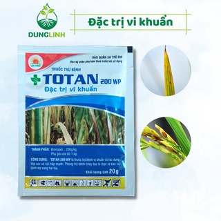 Thuốc trừ bệnh Totan 200WP Lộc Trời gói 20gr - Đặc trị vi khuẩn trên lúa