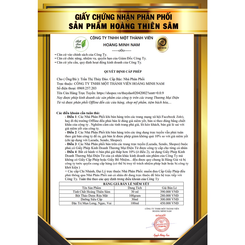 Combo tái tạo Hoàng Thiên Sâm | BigBuy360 - bigbuy360.vn