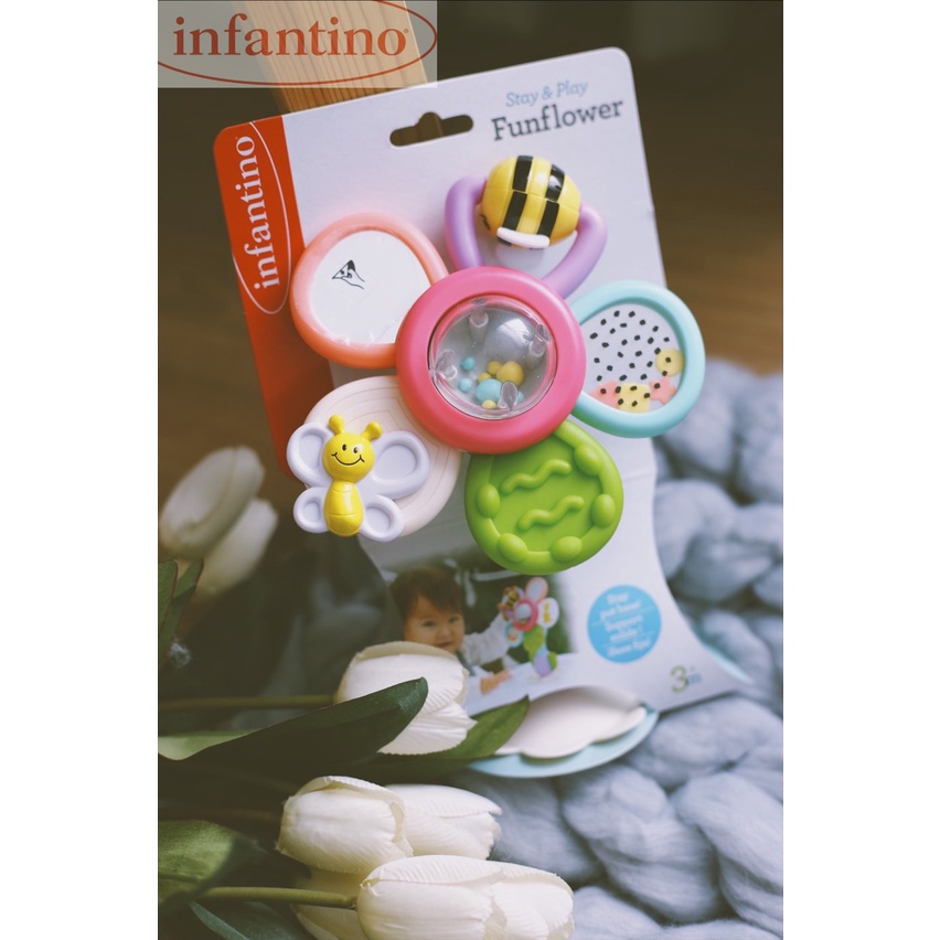 Đồ Chơi Hỗ Trợ Khám Phá Giác Quan Hình Hoa Infantino - FunFlower