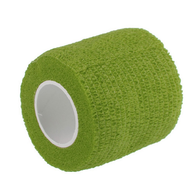 Crazyi Amy     1X kinematic self-adhesive bandage wrapped with elastic adhesive first aid tape for ankle strain rehabilitation muscle strength