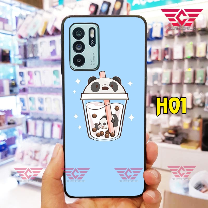 Ốp lưng OPPO RENO 5/ RENO 4/ RENO 3 TRÀ SỮA SIÊU CUTE