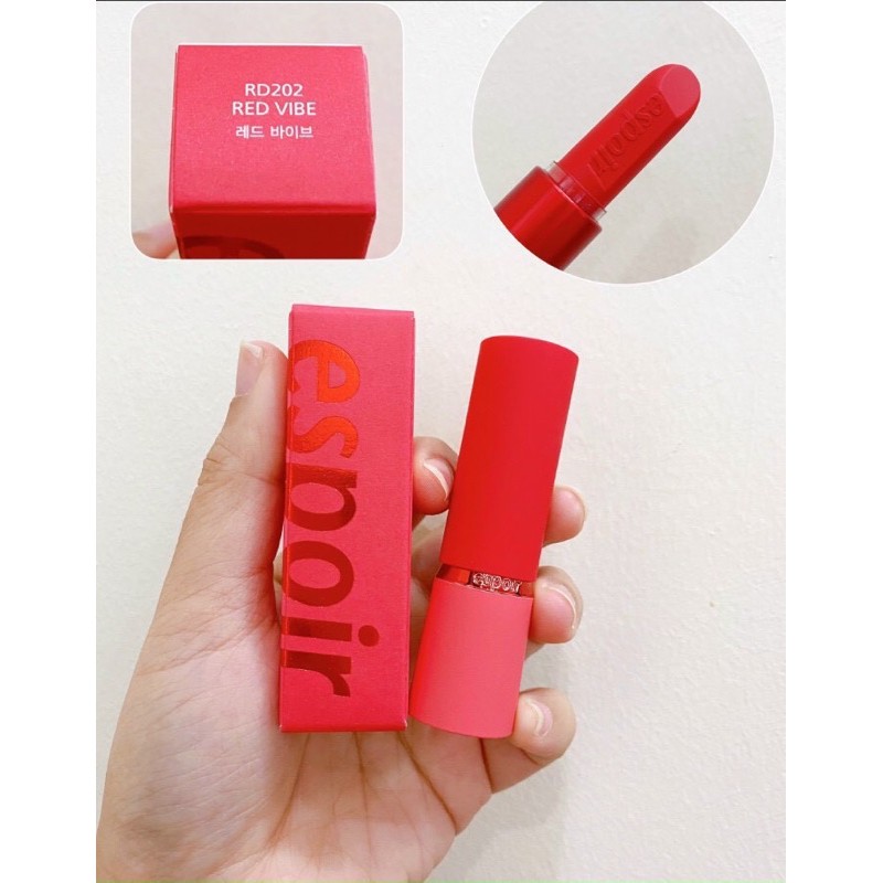 Son Espoir Red Vibe DR202- Màu Đỏ Tươi Ánh Hồng Sang Chảnh