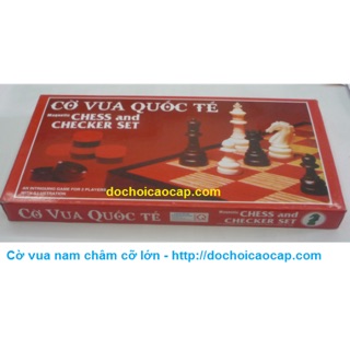 Bộ cờ vua nam châm cỡ lớn