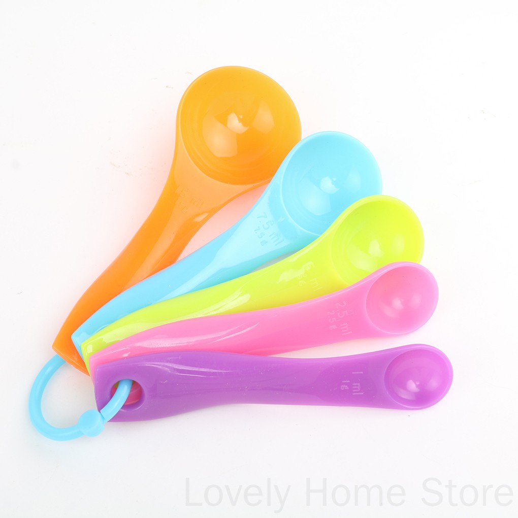 Set 5 muỗng đo lường tiện dụng cho nhà bếp