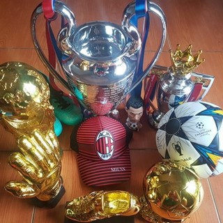Mũ lưỡi trai bóng đá CLB AC Milan thể hiện tình yêu bóng đá với mũ le nam câu lạc bộ bóng đá AC Milan