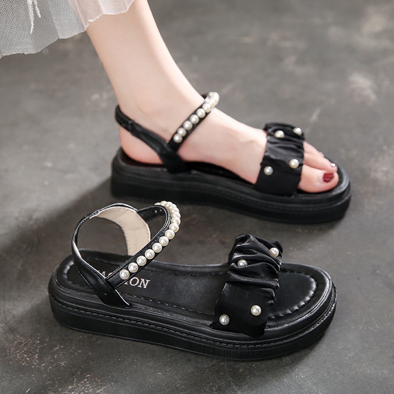 Giày Sandal Đế Dày Thời Trang Mùa Hè Năng Động