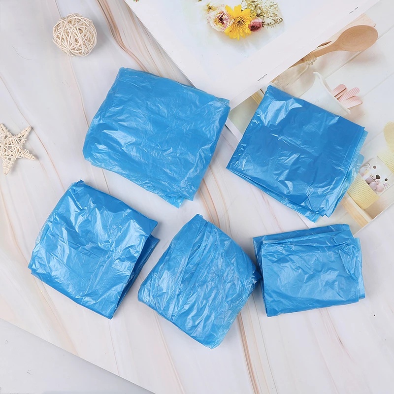 1 Bọc Giày Đi Mưa Sử Dụng 1 Lần Chống Thấm Nước Chống Trượt Dày Dặn Có Dây Cao Su