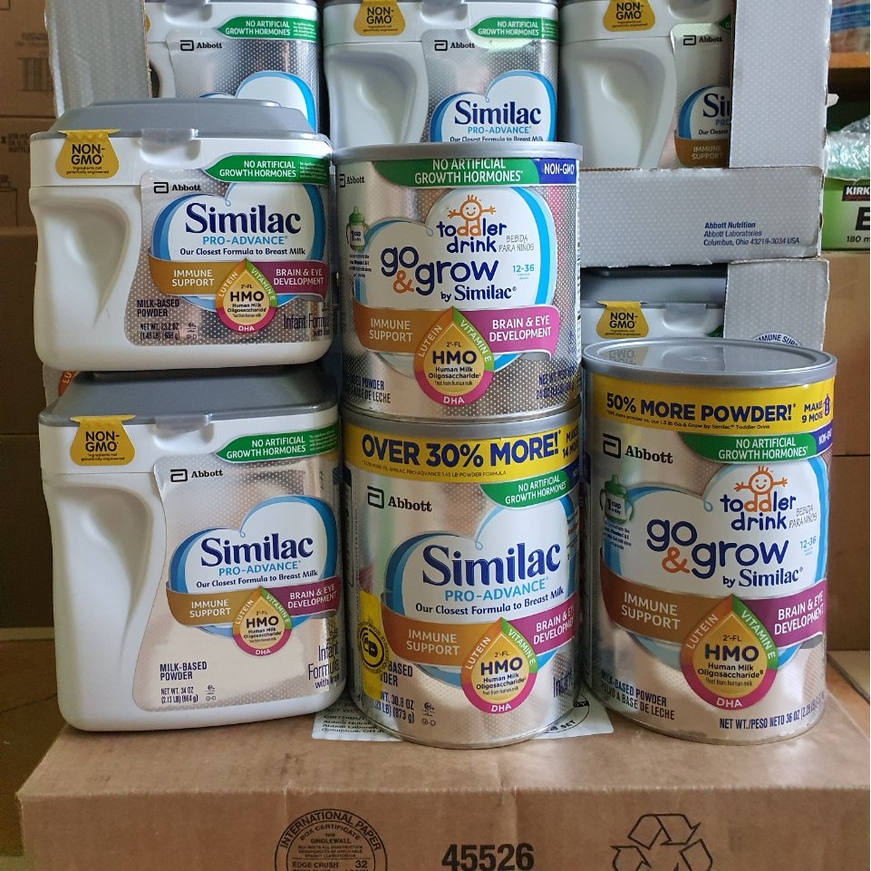 Sữa Similac Pro Advance HMO - Similac Pro Advance cho bé 658gr, 873gr và 964gr