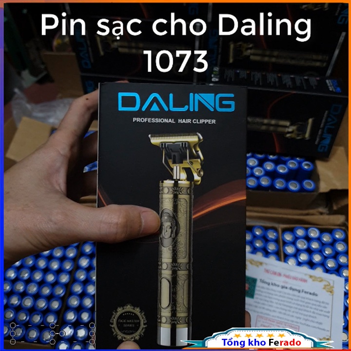 Pin tông đơ cắt tóc , bấm viền T9 , Daling 1073 ,Kemei 1974 A ,Wintage