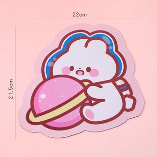 Miếng lót chuột hoạt hình cute cao su cỡ lớn kích thước 23cm, tấm pad chuột máy tính, đế bàn lót chuột rẻ HOTTRENDING