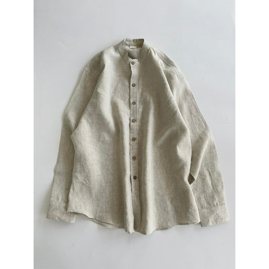 Đặt may MEN SHIRT - Áo sơ mi linen tưng premium washed - Mé Hè