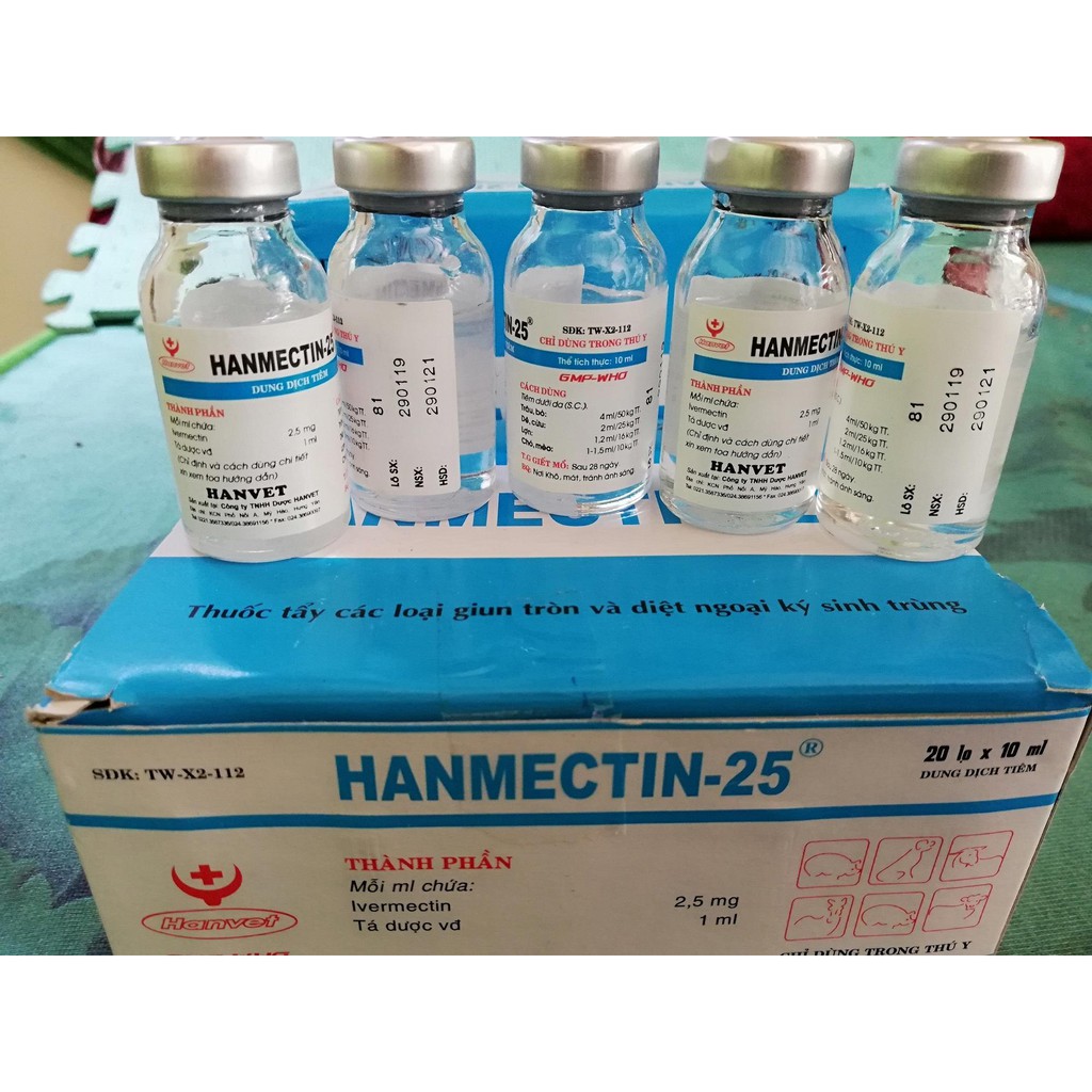 Hanmectin-25 (10ml/lọ)