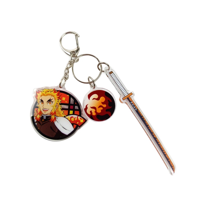 Móc Khóa Hình Nhân Vật Anime Demon Slayer