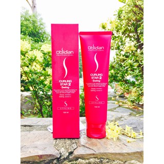 Gel tạo kiểu tóc uốn xoăn bồng bềnh Obsidian Curling Star 2 Swing 150ml