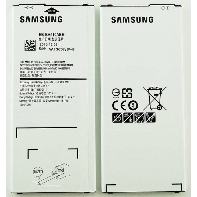 Pin Samsung A5 2016 A510