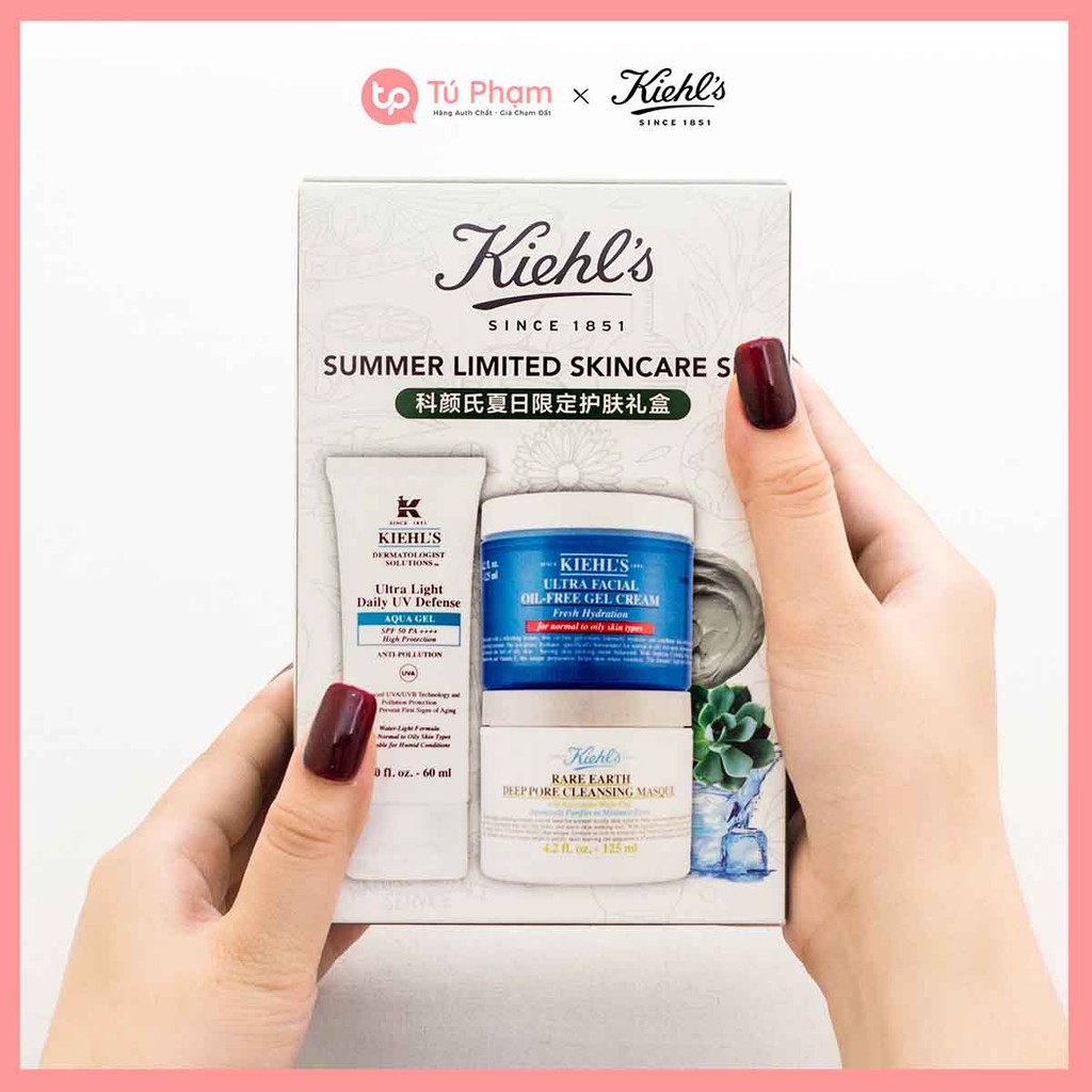 Bộ Sản Phẩm 3 Món Kiehl's Summer Limited Skincare Set