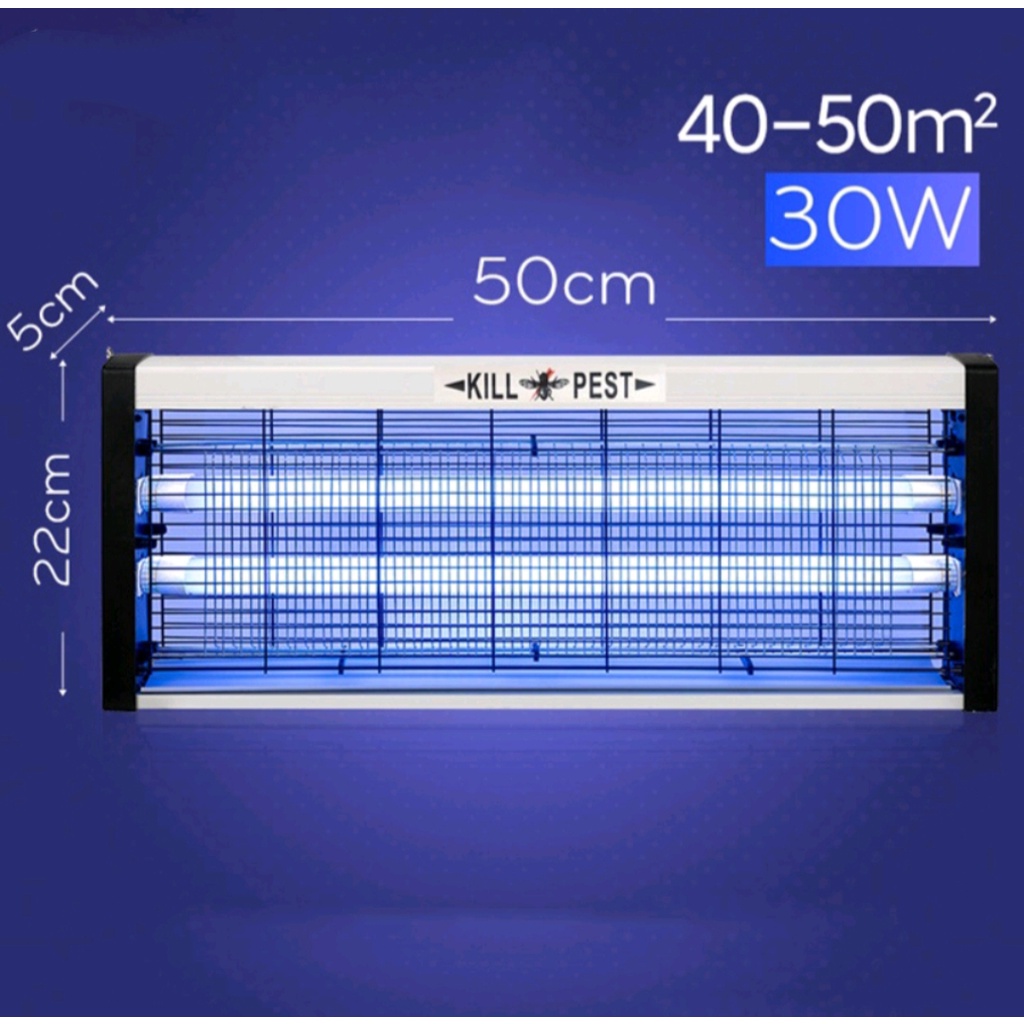 Đèn bắt muỗi bắt côn trùng PEST KILLER 40W công suất lớn chuyên dùng gia đình, nhà xưởng, cửa hàng, trang trại
