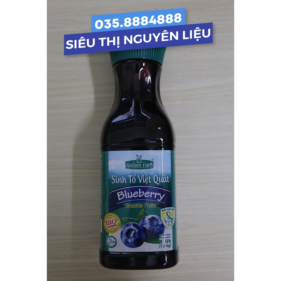 Sinh tố Golden Farm Việt Quất 1L