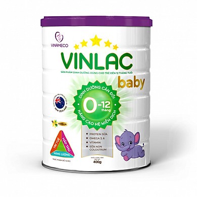 Sữa bột Vinlac Baby 400g_Duchuymilk