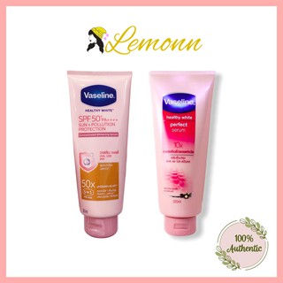 Sữa dưỡng thể Vaseline 50X Healthy White Perfect SPF 50++ Dưỡng trắng 5 in 1