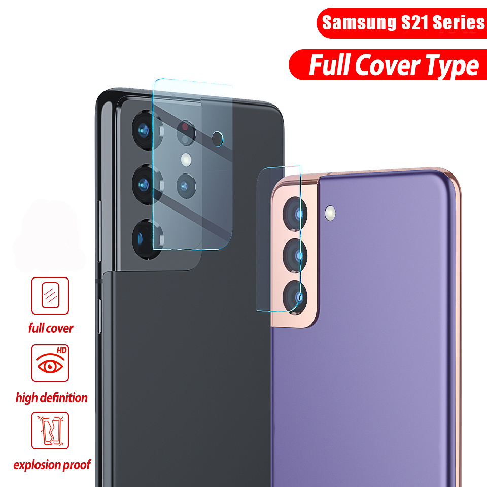 Kính cường lực bảo vệ camera phía sau thích hợp cho Samsung Galaxy S21 Ultra S21 Plus