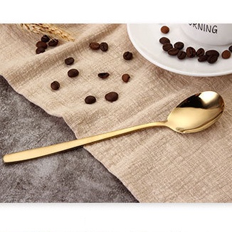 Muỗng Jodily Starhome Inox 304 Mạ Vàng Cao Cấp Dầy Dặn Sáng Bóng