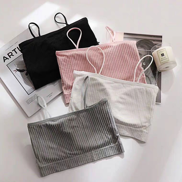 Combo 3 Phụ Kiện Thời Trang Nữ Hot Trend Jussy Fashion Gồm Mũ Lưỡi Trai Newyork, Băng Đô Con Cá Và Áo Bra Gân Tăm