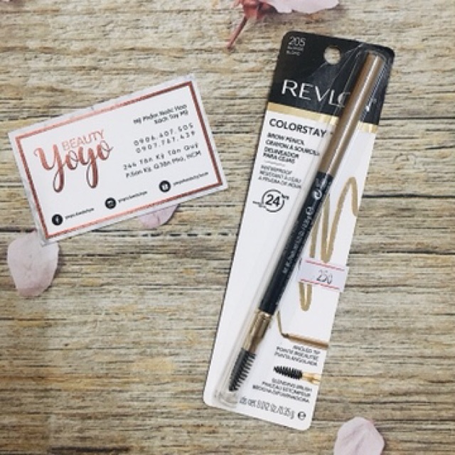 Chì kẻ mày lâu phai hai đầu Revlon Colorstay Brow Pencil | BigBuy360 - bigbuy360.vn