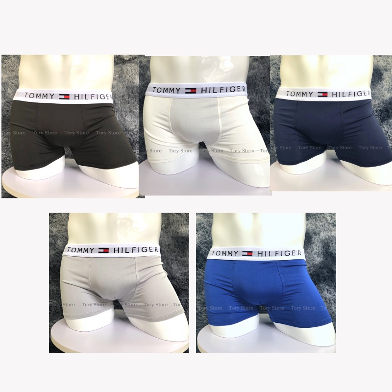 Quần sịp nam boxer đùi chất vải thun lạnh thấm hút mồ hôi Quần lót nam co dãn
